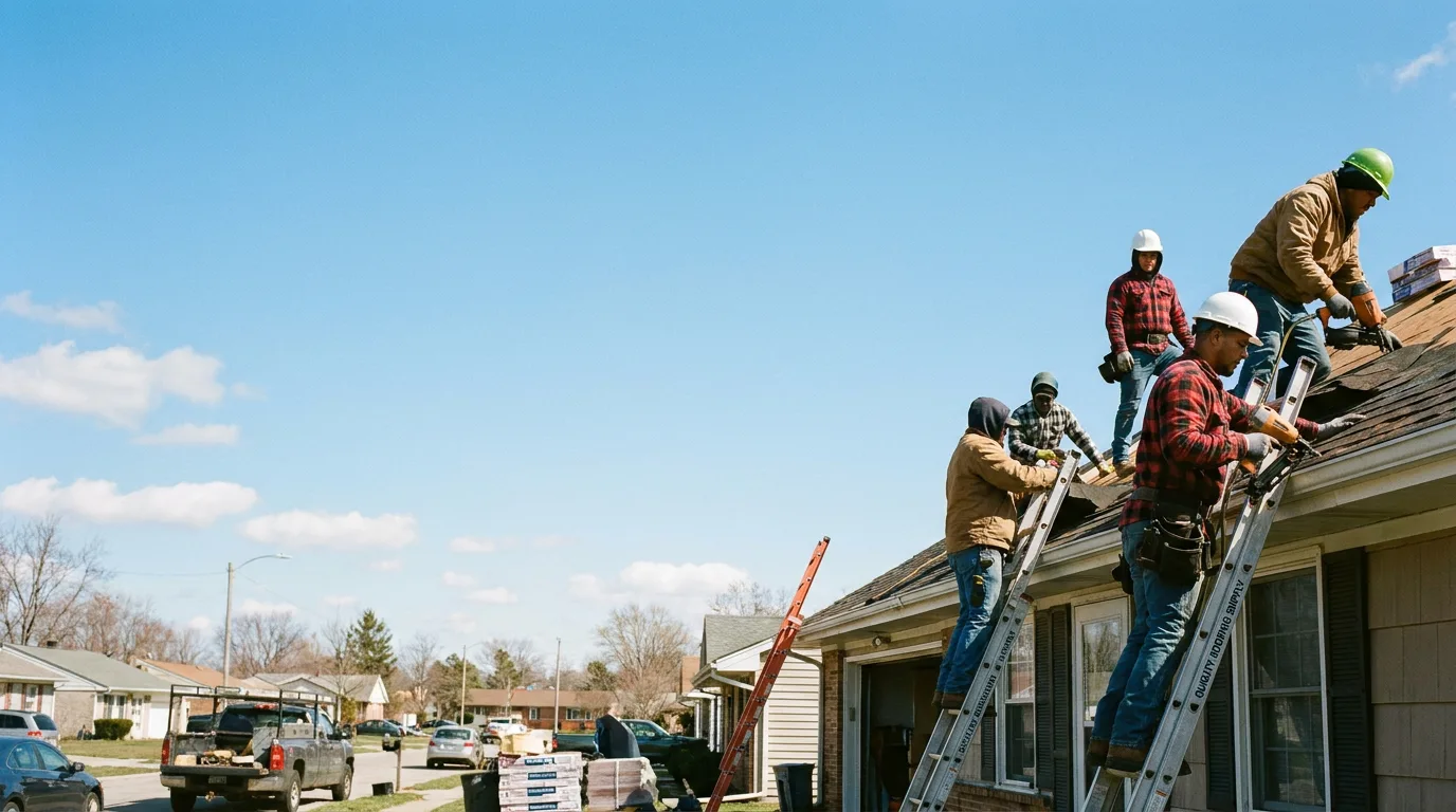 Roofing in Worden, IL near me